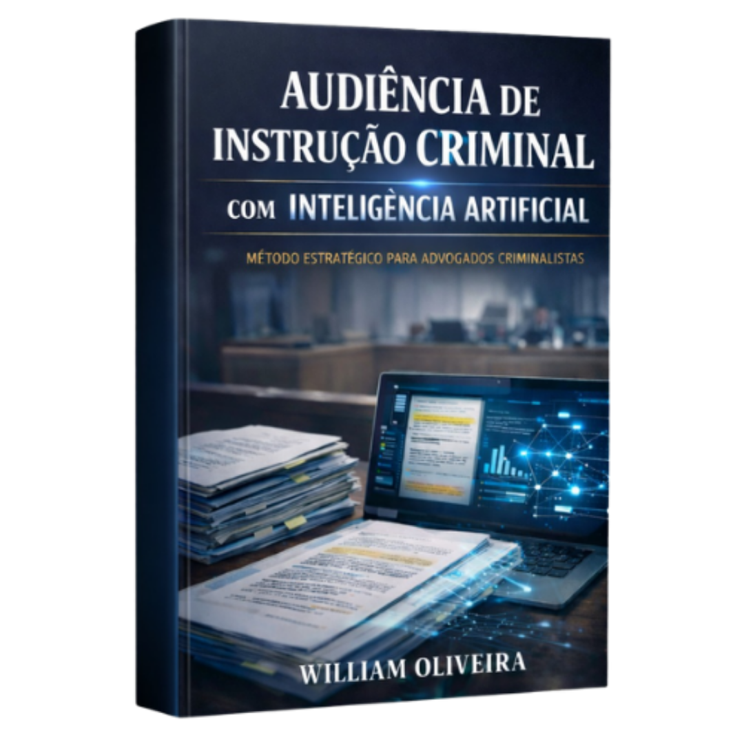 E-book Audiência de Instrução Criminal com IA